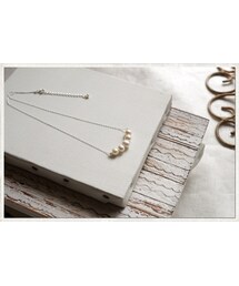 淡水パール5粒・ネックレス(ネックレス)