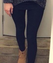 PAZZO | 假兩件內搭褲(その他パンツ)