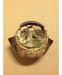 AMERICAN RAG CIE | 迷彩カゴバッグ(かごバッグ)