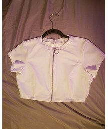 FOREVER 21 | swim top w/zipper(水着)