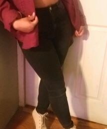 refuge | black highwaisted jeans(デニムパンツ)