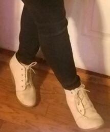 Call It Spring | cream colored heel boots(ブーツ)