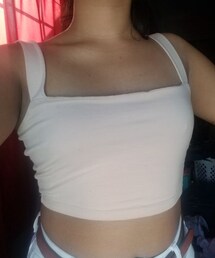 FOREVER 21 | light pink crop top(チューブトップ)