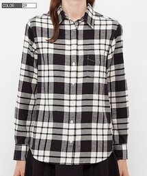 UNIQLO | フランネルチェックシャツ(シャツ/ブラウス)
