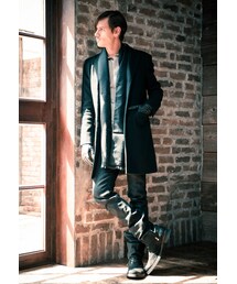 NO ID. | スリムストレッチリジットデニムパンツ(デニムパンツ)