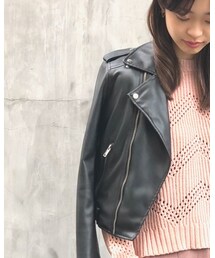 ZARA BASIC | ライダースジャケット