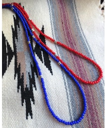 no brand | ホワイトハーツビーズネックレス(ネックレス)