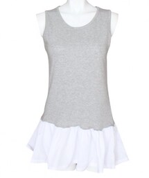 フリルタンクワンピース(タンクトップ)