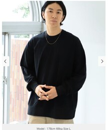 BEAMS | BEAMS T HEAVYWEIGHT COLLECTIONS / Solid Rib Long Sleeve Tee(Tシャツ/カットソー)