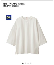 GU | Tシャツ/カットソー