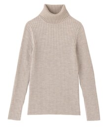 無印良品 | ワイドリブタートルネックセーター(ニット/セーター)