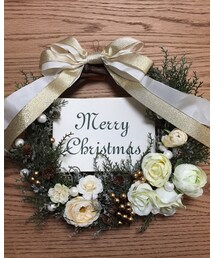 手作りリース | 造花(フラワーベース)