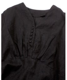 nest Robe | 起毛リネンワンピース(ワンピース)