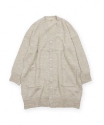 nest Robe | リネンウールニットロングカーディガン(カーディガン/ボレロ)