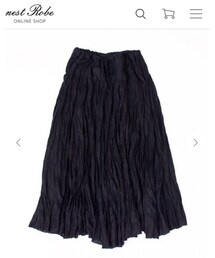 nest Robe | リネンサーキュラースカート(スカート)