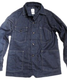 POST O'ALLS | post o'alls engineer's jacket indigo canvas(カバーオール)