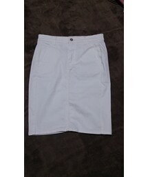 GU | 白デニムスカート(デニムスカート)