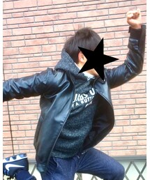 no brand | ライダースジャケット