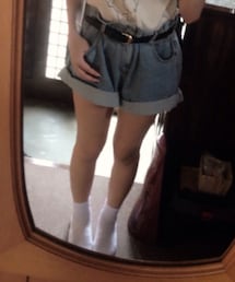 STYLENANDA | ぶかぶかショートパンツ(デニムパンツ)