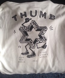 THUMB | THUMBパーカーバックプリント(パーカー)