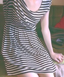 H&M | ボーダーワンピース(ワンピース)