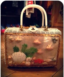 カゴバック…50年くらい前のものらしい∩^ω^∩(かごバッグ)