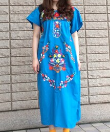 刺繍ワンピース(ワンピース)