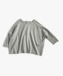 evam eva | wool dropped shoulder pullover(ニット/セーター)