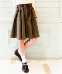 Kastane | カーキのスカート 合わせやすさ満点です。(スカート)