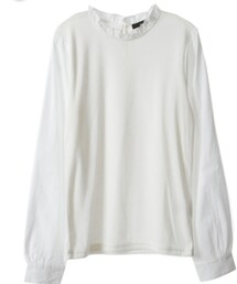 w closet | 流行りのフリルです！カワイイ

(シャツ/ブラウス)