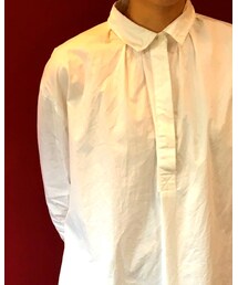 no brand | シャツワンピース