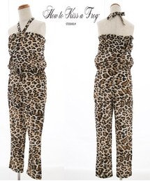 how to Kiss a Frog | Leopard jumpsuit 
http://item.rakuten.co.jp/4ever-pink/10000636/(サロペット/オーバーオール)