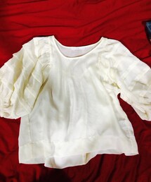 KBF | シフォンとっぷす(シャツ/ブラウス)