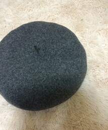 milsa | グレー ベレー帽(ハンチング/ベレー帽)