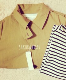 EEL | サクラコート(ステンカラーコート)