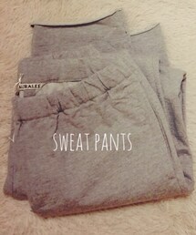 AURALEE | スウェットパンツ(その他パンツ)