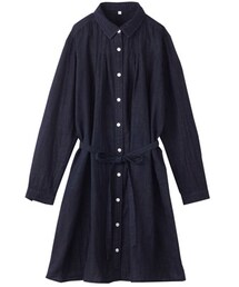 無印良品 | オーガニックコットン二重ガーゼワンピース（無印良品）(ワンピース)