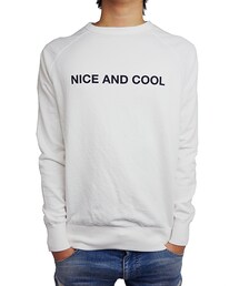 SALT SURF | SALT SURF NICE AND COOL SWEATSHIRT White/Black(スウェット)