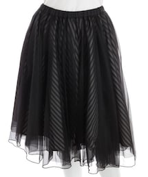 COCO DEAL | シースルーチュールボリュームスカート/BK(スカート)