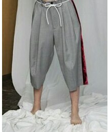 my beautiful landlet | 【my beautiful landlet】 summer  wool croped pants(パンツ)