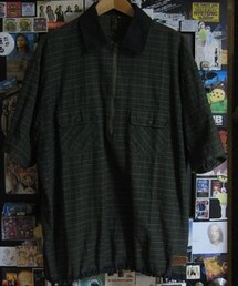 FryfleetのハーフジップチェックTシャツ(その他トップス)
