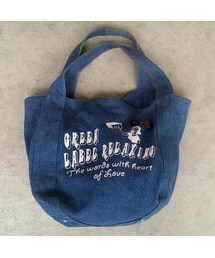 TRIFFER ORIGINAL | Blue denim handbag(トートバッグ)