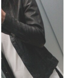 お父さんから貰い物 | ライダースジャケット