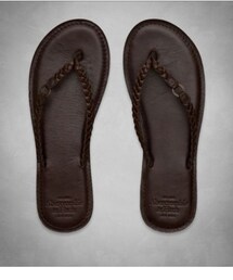 Abercrombie&Fitch | Genuine Leather Flip Flops(サンダル)
