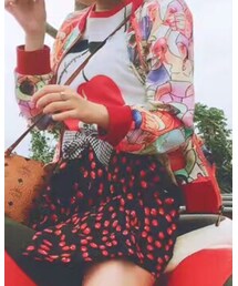 Milady-G | 泰国Instagram设计师的樱桃套装，像是专门为度假而设计的。少女心十足，感觉自己元气满满，运动也很方便～(カーゴパンツ)