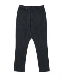 THE TEST | "THE TEST"- SARROUEL PANTS (BLACKDENIM)(デニムパンツ)