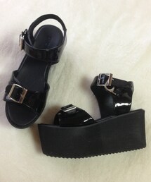 厚底サンダル(スニーカー)