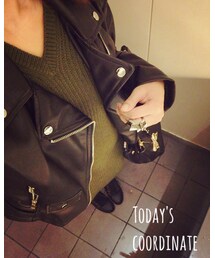 ZARA | ライダースジャケット