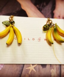 CHILD WOMAN | バナナイヤリング(イヤリング)