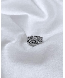 ecrum | silver925 chain type ring(リング)
